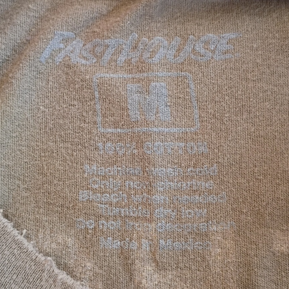 Fasthouse Speed Shop Graphic Tee - Yellow & Black Print - Picture 4 of 4